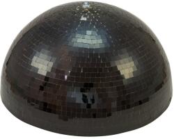 EUROLITE Half Mirror Ball 50cm black motorized (50102134) - mangosound