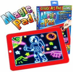  Magic Sketchpad készségfejlesztő, színes, világítós rajztábla, üz (pepita-861244)