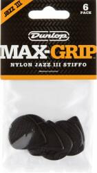 Dunlop 471P3S Nylon Max Grip Jazz III Player Pack Stiffo Перце за китара (<![CDATA[471P3S]]>)