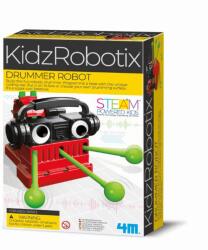4M Kit constructie robot, 4M, Drummer Kidz Robotix