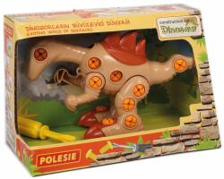 Polesie Set de constructie dinozaur, Polesie, Velociraptor, 36 piese, 21 cm