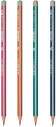 PAX S-Line Háromszögletű Grafitceruza - HB - Vegyes Színek
