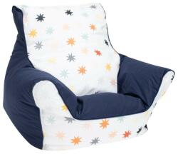 New Baby - Gyermek fotel golyókkal töltött kék