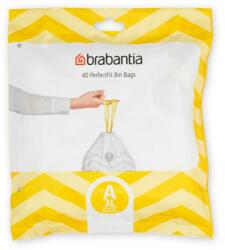 Brabantia Saci pentru gunoi A PERFECTFIT 3 l, 40 buc, Brabantia (BRAB137600)
