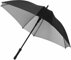  Négyszögletes automata Esernyő - fekete-ezüst (10906501)