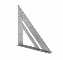 Richmann Echer tamplar/dulgher, aluminiu, triunghiular, cu picior, 180x3 mm, Richmann (C1325) - artool Vinclu