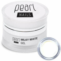 Pearl Nails Pearl Milky White tejfehér építőzselé 15ml (3092349)