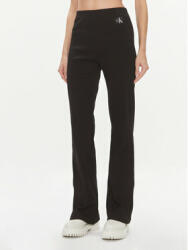 Calvin Klein Jeans Pantaloni din material J20J222598 Negru Straight Fit