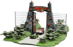 Jada Toys Építőjáték Jurassic World Nano Scene Jada 2 fém kisautóval hosszuk 4 cm (JA3252028)
