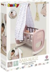 Smoby Leagan pentru papusa Baby Nurse Cradle 18m+ Maro