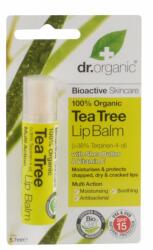 Dr. Organic bio teafa ajakbalzsam - 5.7 ml
