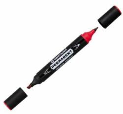 Centropen Marker față-verso CENTROPEN 1666 - roșu