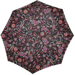 Reisenthel umbrella pocket classic fekete virágos esernyő (RS7064)