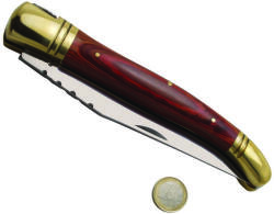 Laguiole DUB900 cuțit 20cm, roșu