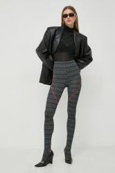 Patrizia Pepe legging fekete, női, mintás - fekete 34 - answear - 58 990 Ft
