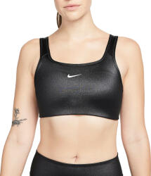 Nike Dri-FIT Swoosh Women s Medium-Support 1-Piece Pad Shine Sports Bra Melltartó dd1438-010 Méret XS - top4running