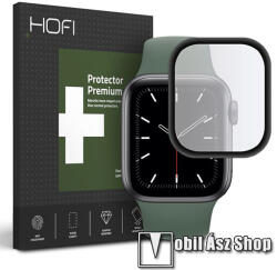 HOFI APPLE Watch Series 4/5/6/SE/SE (2022) 44mm, HOFI Hybrid Pro+ Okosóra rugalmas üvegfólia, 7H, FEKETE