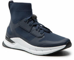 Calvin Klein Sneakers Calvin Klein Recycled High-Top Sock Trainers HM0HM00760 Bleumarin Bărbați