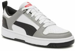 PUMA Sneakers Puma Rebound Layup Lo Sl Jr 370490 20 Puma White-Puma Black-Concrete Gray-For All Time Red