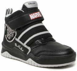 GEOX Sneakers Geox MARVEL J Perth Boy J367RD 05411 C0039 M Black/Silver