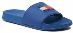 Tommy Hilfiger Șlapi Tommy Hilfiger Flag Pool Slide T3B0-32930-1172 S Royal 801