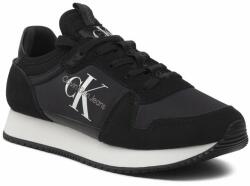 Calvin Klein Sneakers Calvin Klein Jeans Runner Sock Laceup Ny-Lth W YW0YW00840 Black 01H