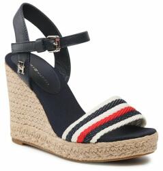 Tommy Hilfiger Espadrile Tommy Hilfiger Corporate Wedge FW0FW07086 Space Blue DW6
