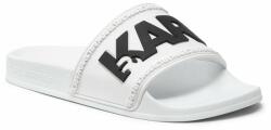 Karl Lagerfeld Șlapi KARL LAGERFELD KL80904 White Rubber