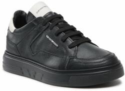 Giorgio Armani Sneakers Emporio Armani X4X568 XN162 K599 Black/Off White Bărbați