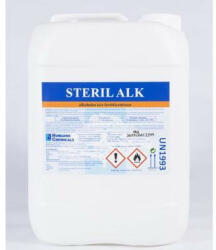 Steril Alk 001295 folyékony alkoholos kézfertőtlenítő, kanna, 4kg