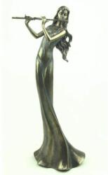 Veronese Fuvolás lány szobor - 36 cm (FOD-WU71906A4)