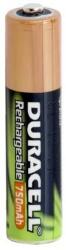 Duracell HR03/4BP 750mAh tölthető mikro elem (Duracell-HR03-750-4)