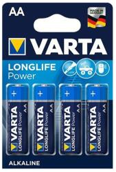 VARTA Elem AA ceruza LR06 Longlife Power 4 db/csomag, Varta (39500243)