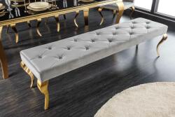 LuxD Design ülőpad Rococo 172 cm szürke / arany