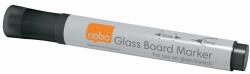 Nobo Üvegtábla marker, NOBO, fekete (4 db) (VN5322)