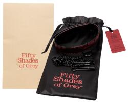Fifty Shades of Grey A szürke ötven árnyalata - bimbócsipeszek nyakörvvel (fekete-vörös) (05397670000)
