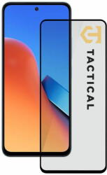 TACTICAL Taktikai üvegpajzs 5D üveg a Xiaomi Redmi 12 4G/5G fekete számára
