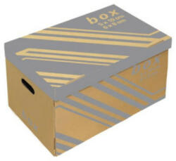 Fornax Archiváló konténer Fornax 522x351x305 mm 6 db iratrendezőhöz külön záró fedéllel (403404)