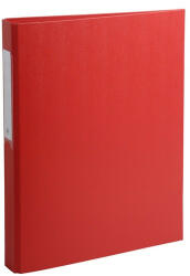 Exacompta Gyűrűs könyv Exacompta A/4 2 gyűrűs 40 mm gerinccel PP piros (54385E)