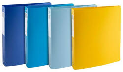 Exacompta Gyűrűs könyv Exacompta Bee Blue A/4 4 gyűrűs 40 mm gerinccel vegyes színek (51140E) - papir-bolt
