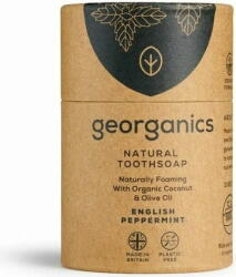 Georganics Tooth Soap Stick - English Peppermint