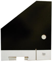 PD Office Iratpapucs karton összehajtható pd A/4 10 cm gerinccel karton fekete (RND_FEKETE)