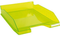 Exacompta Irattálca műanyag Exacompta Combo Midi A/4+ fényes áttetsző limezöld (113235D) - papir-bolt