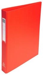 Exacompta Gyűrűs könyv Exacompta A/4 4 gyűrűs 40 mm gerinccel PP piros (51385E)