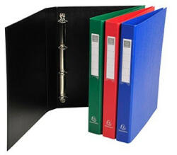 Exacompta Gyűrűs könyv Exacompta A/4 4 gyűrűs 40 mm gerinccel PP vegyes színek (51380E)