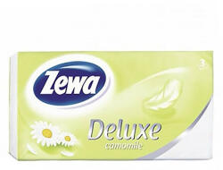Zewa Papírzsebkendő ZEWA Deluxe 3 rétegű 90 darabos Camomile (53664) - papir-bolt