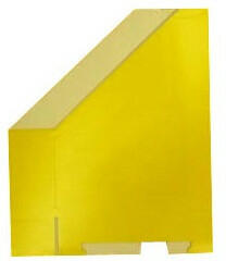PD Office Iratpapucs karton összehajtható pd A/4 7 cm gerinccel karton citromsárga