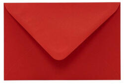 KASKAD Boríték színes KASKAD LC/6 enyvezett 114x162mm 29 vörös 50 db/csomag (00429) - papir-bolt