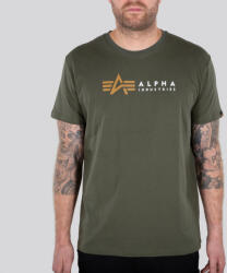 Alpha Industries Alpha Label T - dark olive
