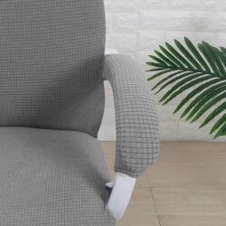 Forcheer 1 pár CIPZÁROS KarfaHuzat forgószékhez (vízlepergető, világosszürke)